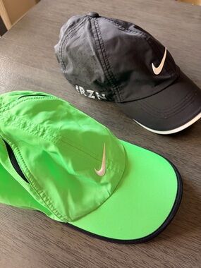 Nike Featherlight Dri-FIT Cap - Neon Green & Black